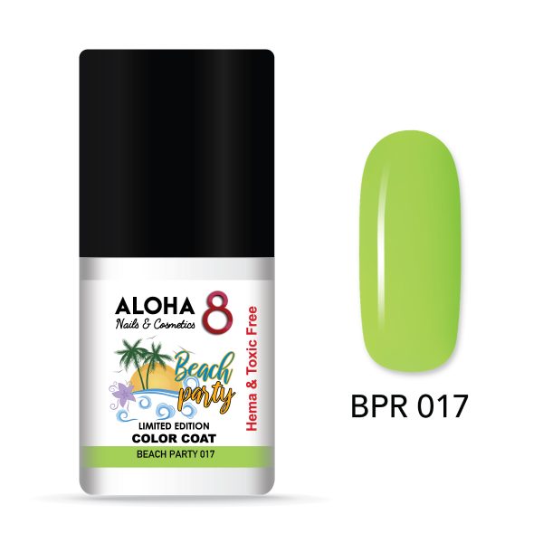 ALOHA 8ml – Beach Party Limited Edition / BPR-017 Neon Lime