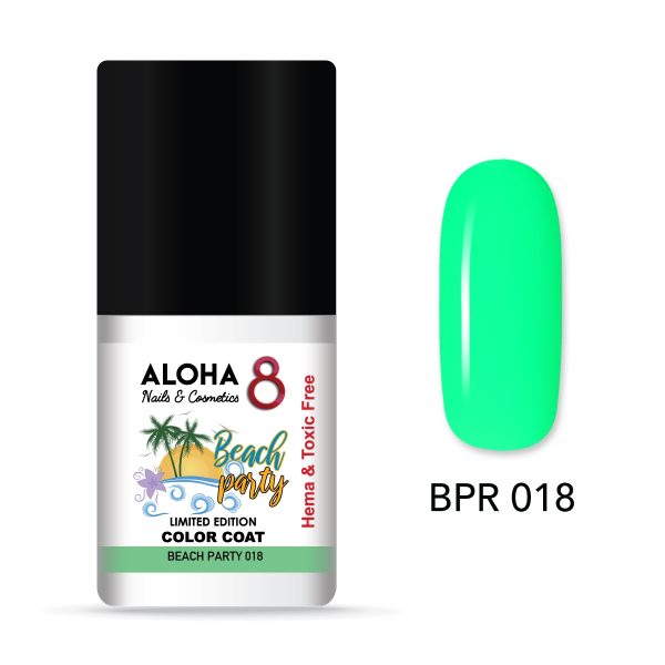 ALOHA 8ml – Beach Party Limited Edition / BPR-018 Neon Green