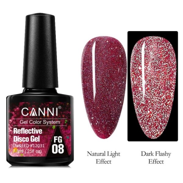 CANNI Reflective Disco Gel FG08