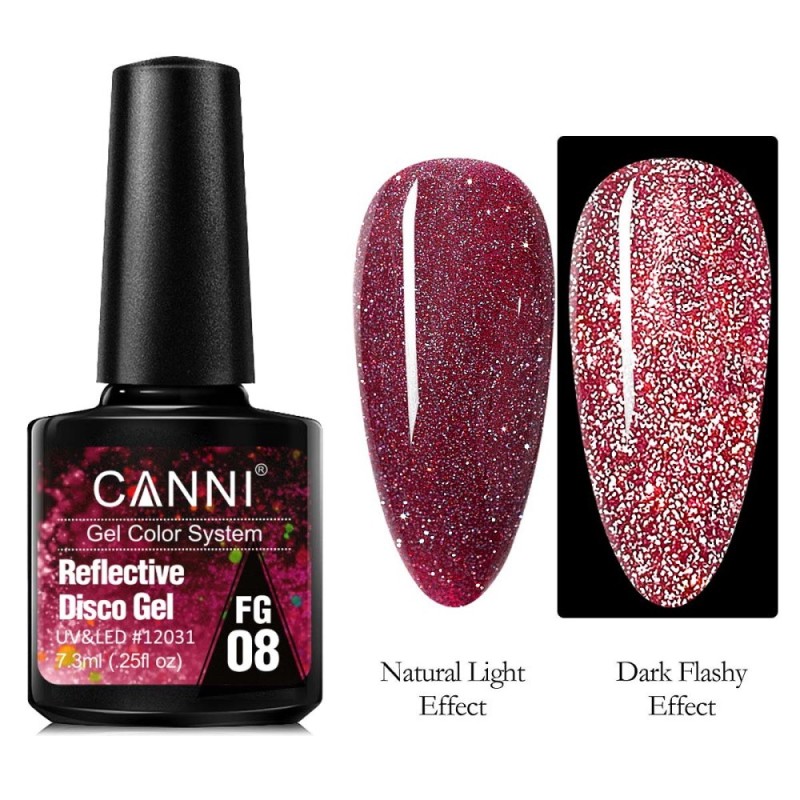CANNI Reflective Disco Gel FG08