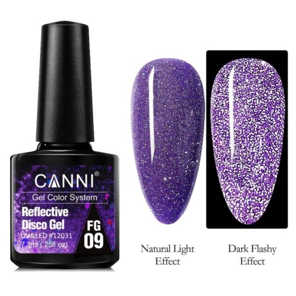 CANNI Reflective Disco Gel FG09