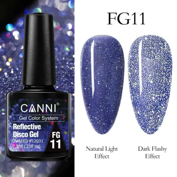CANNI Reflective Disco Gel FG11