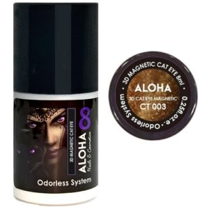 ct003 Aloha 8 ml / CT 008 – Μωβ φούξια 3D Magnetic Cat Eye
