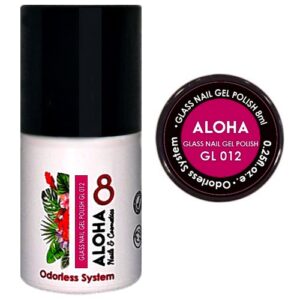 gl012 ALOHA 8ml – Color Coat A8008 / Χρώμα: Ροζ κουφετί απαλό (Soft Candy Pink)