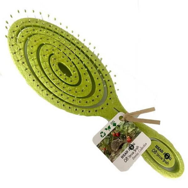 Βούρτσα ξεμπερδέματος μαλλιών Head Jog 08 Straw Brush - Berries Collection