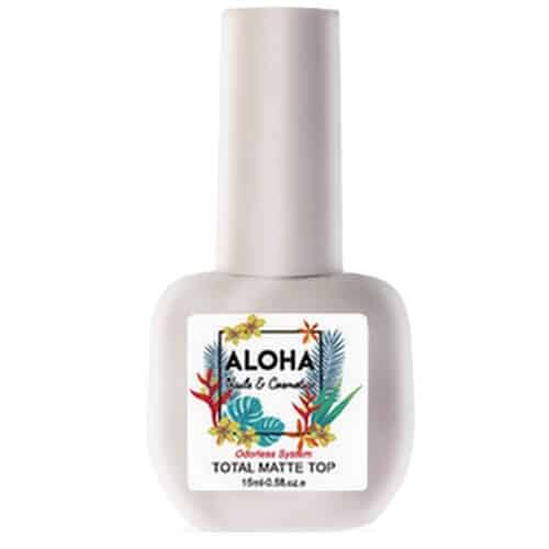 Aloha 15ml – Total Matte Top Coat / Ημιμόνιμο Ματ Top
