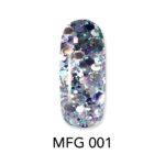 ALOHA 8ml – Mermaid Flakes Glitter / Ημιμόνιμο Glitter MFG-001