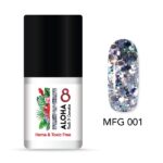 ALOHA 8ml – Mermaid Flakes Glitter / Ημιμόνιμο Glitter MFG-001
