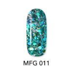 ALOHA 8ml – Mermaid Flakes Glitter / Ημιμόνιμο Glitter MFG-011