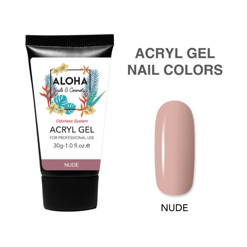 nude Aloha Acryl Gel UV/LED 30 gr – Nude (Φυσικό)