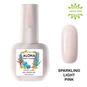 ALOHA 8ml – Nail Repair Gel / Rubber Base για θεραπεία νυχιών, ενισχυμένη με πρωτεΐνες – Χρώμα: Milky White
