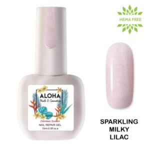ALOHA 8ml – Nail Repair Gel / Rubber Base για θεραπεία νυχιών, ενισχυμένη με πρωτεΐνες – Χρώμα: Milky White