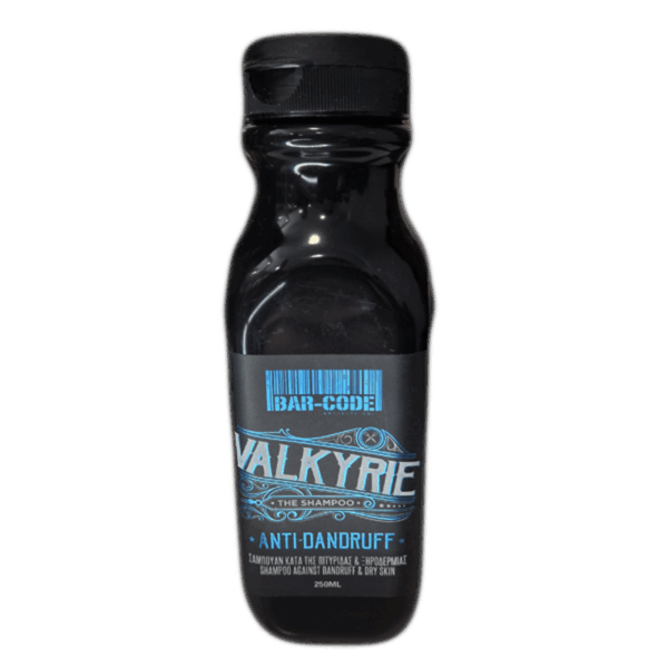 valkyrie-250-2 Barcode Shampoo - Valkyrie Antidadruff 250ml