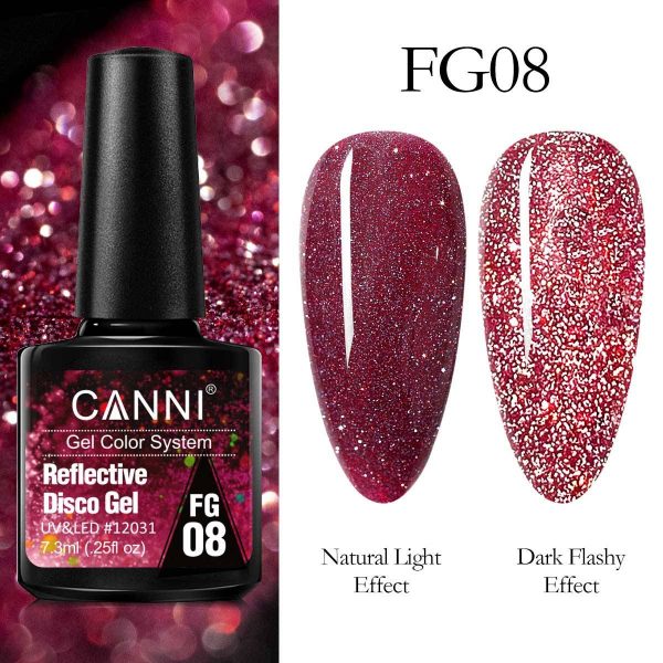 CANNI Reflective Disco Gel FG12