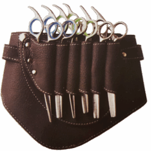 Θήκη Εργαλείων Μέσης Barber Με Λουράκι Μαύρη