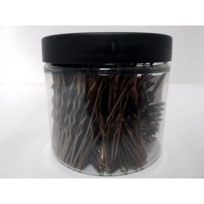 Hairlux HL Τσιμπιδάκια Μαλλιών Καστανά