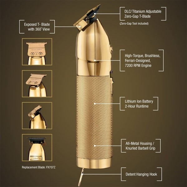 Babyliss Pro FX7870GE SkeletonFX Κουρευτική μηχανή Trimmer