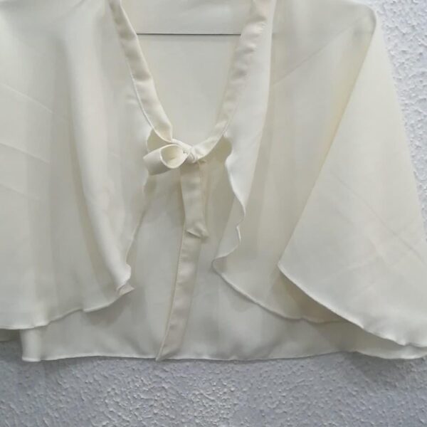 Μπερτάκι χτενίσματος PN04 Κρεπ - Εκρού