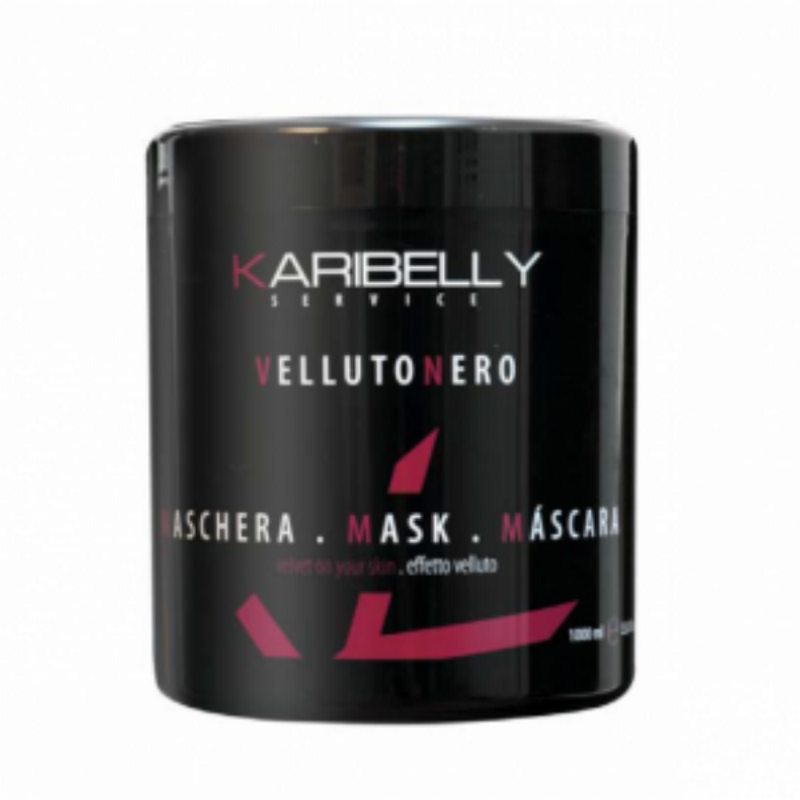 Karibelly Μάσκα λουτήρα Velluto Nero 1000ml