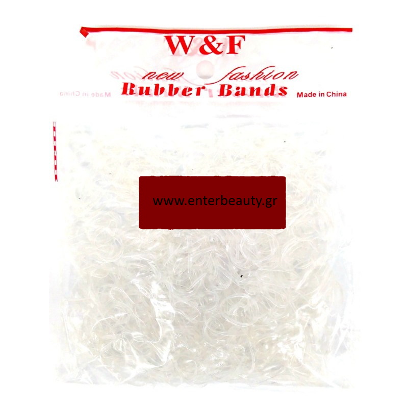 W & F Λαστιχάκια Μαλλιών 100 τεμ.
