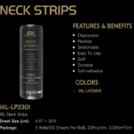 JRL Χαρτί Λαιμού Μαύρο LP23015 BLACK