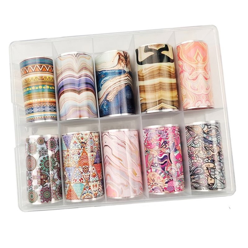 Διακοσμητικά Νυχιών Σετ Foils Earth