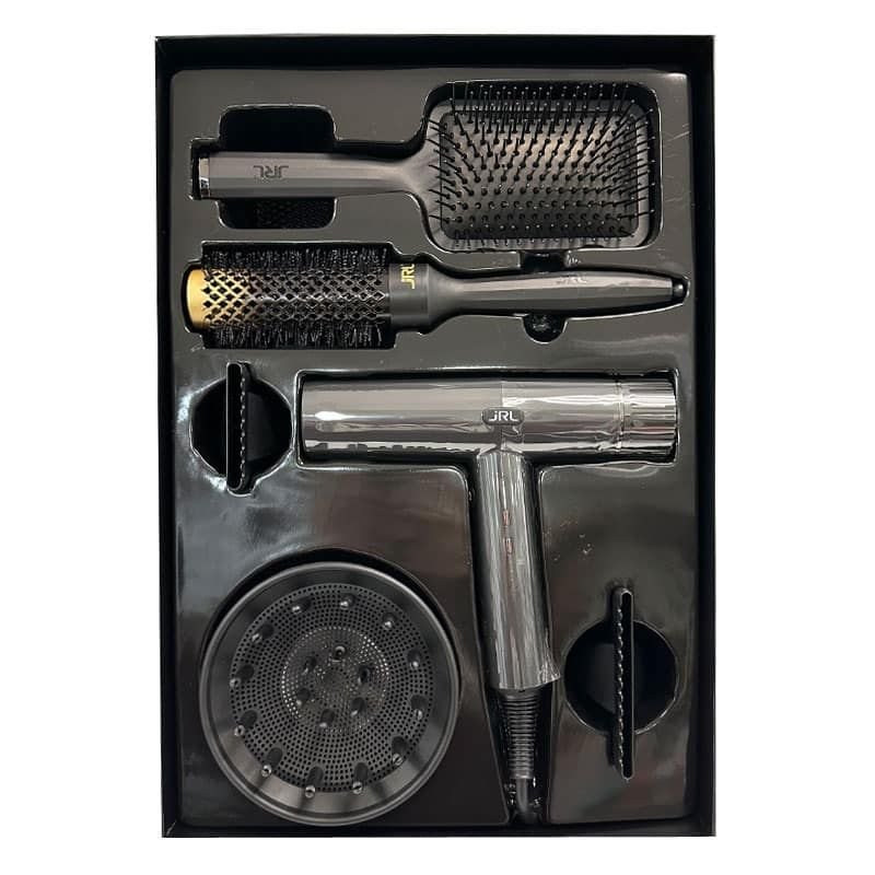 JRL FORTE Promo Πιστολάκι Μαλλιών 2150 Watt Σετ με βούρτσες