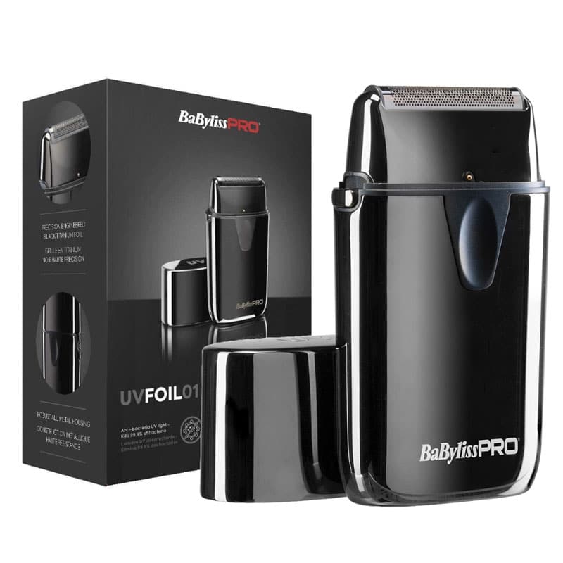 xyristikh-mhxanh-Babyliss-Pro-UV-Single-Foil-Shaver-FXLFS1E-b Babyliss Pro UV Single Foil Shaver FXLFS1E Ξυριστική Μηχανή με Λάμπα UV Αποστείρωσης