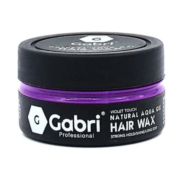 Gabri Natural Gel Strong Hold Violet Hair Wax Κερί Μαλλιών 150ml