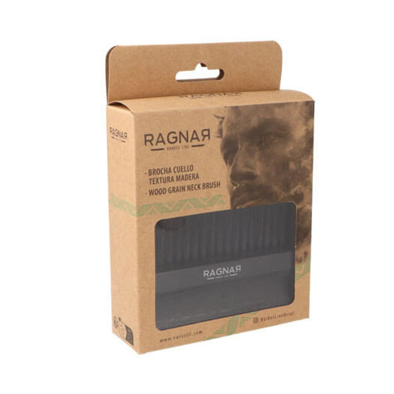 Ragnar Wide Barber Brush Πινέλο Λαιμού κομμωτηρίου Black (07925)