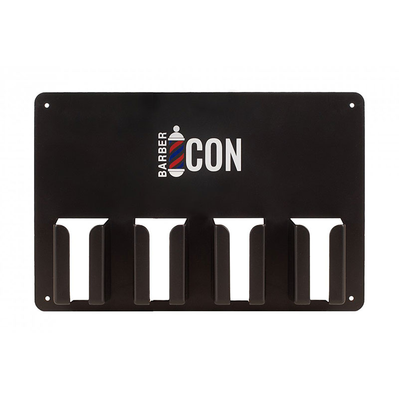 Barber Icon Βάση τοίχου κουρευτικών μηχανών 4 θέσεων