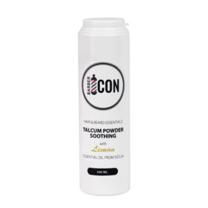 Barber Icon Ταλκ Πούδρα Lemon 500ml