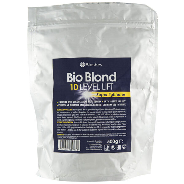 Bioshev Ντεκαπάζ Bio Blond 10 Level 500g