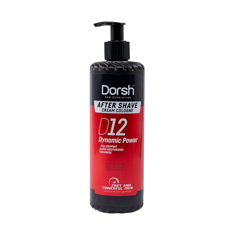 Dorsh After Shave Cream Cologne Dynamic Powder D12 Κρέμα 400ml
