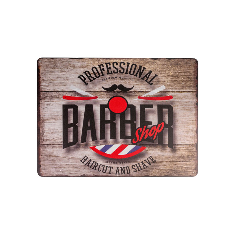 Barber Shop Πινακίδα Κουρείου No3