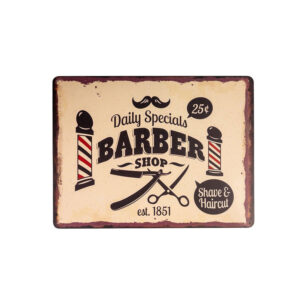 pinakida-koureiou-barber-shop-no5 Barber Shop Πινακίδα Κουρείου No5