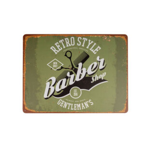 Barber Shop Πινακίδα Κουρείου No7
