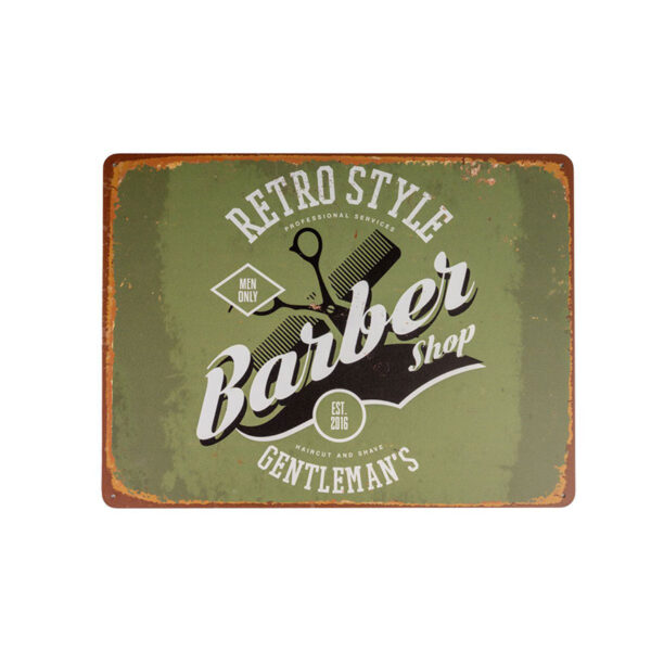 Barber Shop Πινακίδα Κουρείου No7