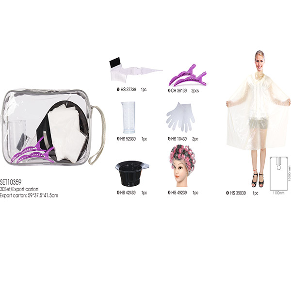 Σετ Εργαλείων Βαφής Κομμωτηρίου 8 Τεμαχίων