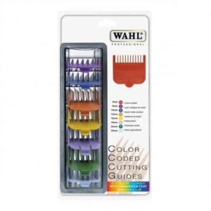 WAHL Πολύχρωμες Σχάρες κουρευτικής μηχανής σετ 8τεμ.