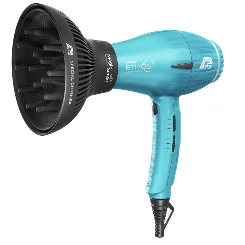 Parlux Ethos Πιστολάκι Μαλλιών Ψηφιακό Galaxy Blue 2300 Watt