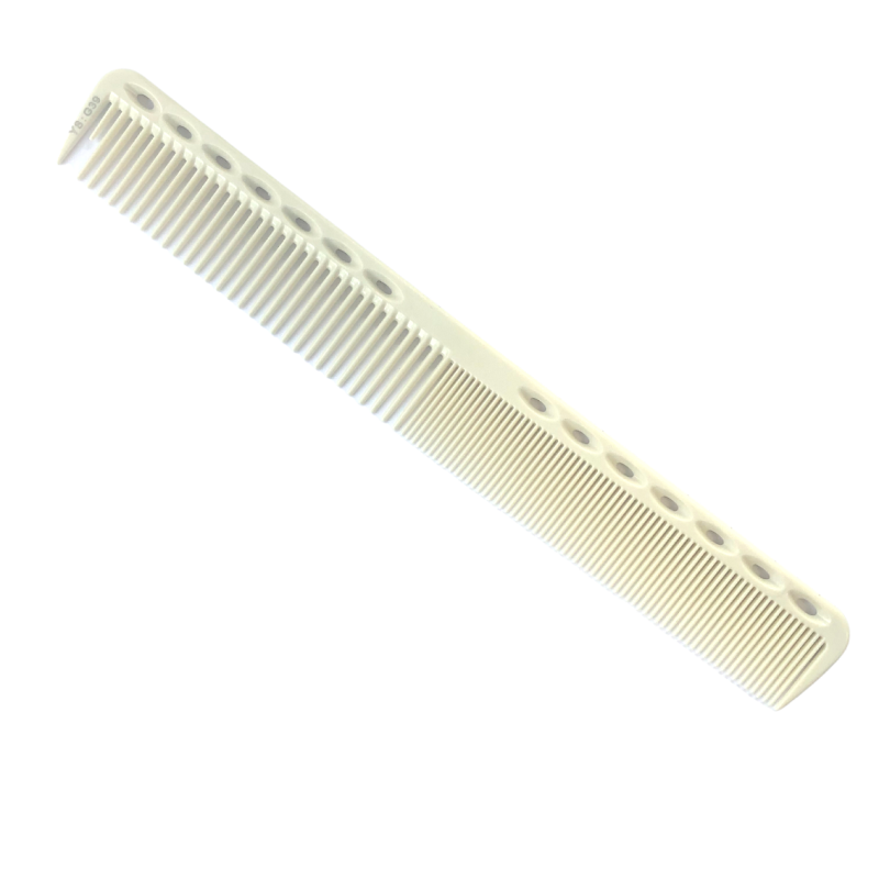 Y8 G39 Χτένα Κουρέματος Λευκή με μέτρο-μεζούρα 18εκ.