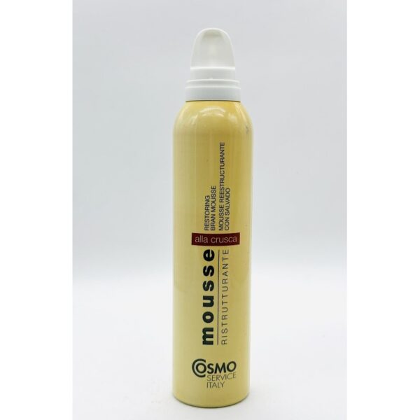 cosmo-Cosmo-Restoring-Bran-Mousse-afros-malliwn-250ml Cosmo Restoring Bran Mousse Αφρός Μαλλιών 250ml