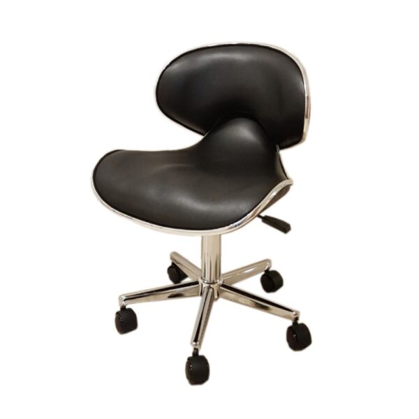 Επαγγελματικό Σκαμπό με πλάτη Μαύρο 851C 999851