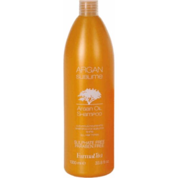 Farmavita Argan Sublime Shampoo - Σαμπουάν με λάδι Argan 1000ml