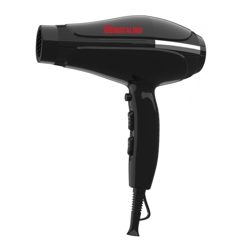 GO Digital 868 Πιστολάκι Μαλλιών Μαύρο 2500 Watt