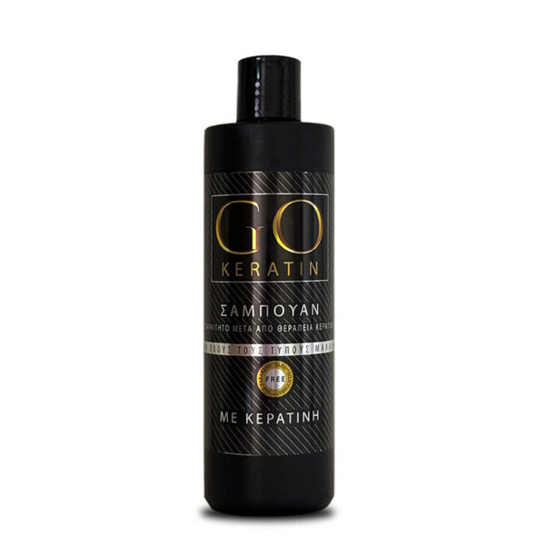 Go Keratin Shampoo - Σαμπουάν με Κερατίνη 1000ml
