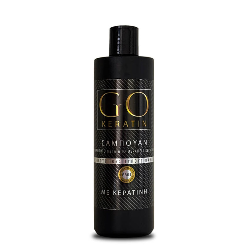 Go Keratin Shampoo - Σαμπουάν με Κερατίνη 1000ml