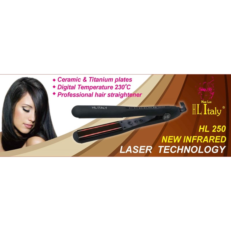 hairlux-hl-250-infrared-presa-malliwn-keramikes-titaniou-plakes-c Hairlux HL 250 Infrared Πρέσα Μαλλιών με Κεραμικές και Τιτανίου Πλάκες