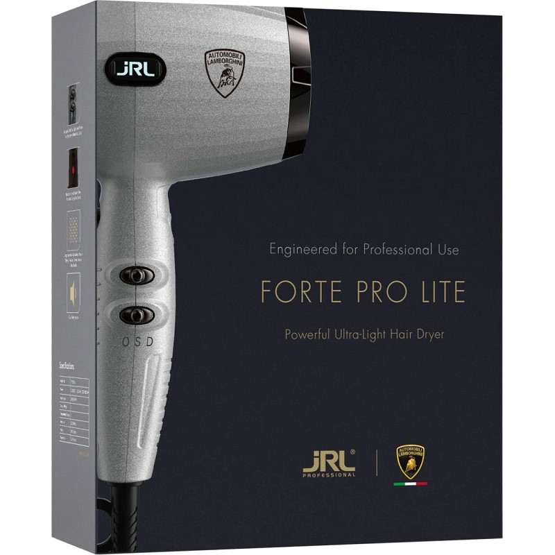 JRL Lamborghini Forte Pro Lite 2020L Πιστολάκι Μαλλιών 2400 Watt Off-White